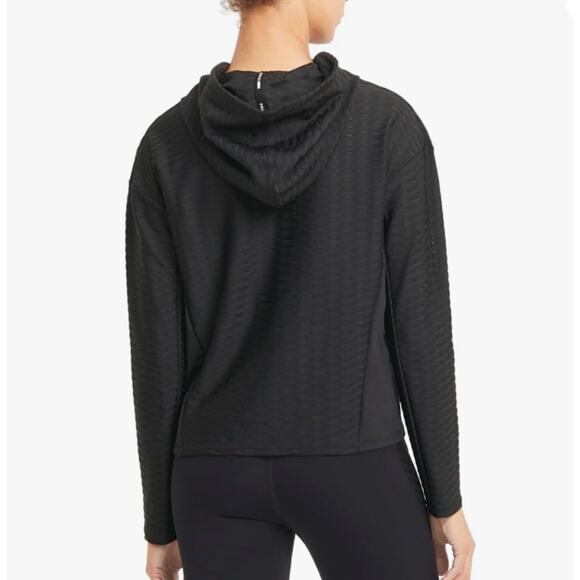 PUMA Black Train Flawless Mesh Pullover Hoodie Sweatshirt XL NWT - Picture 3 of 16